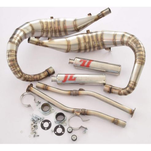 Echappement Jim Lomas JL acier Yamaha 240/250 TDR