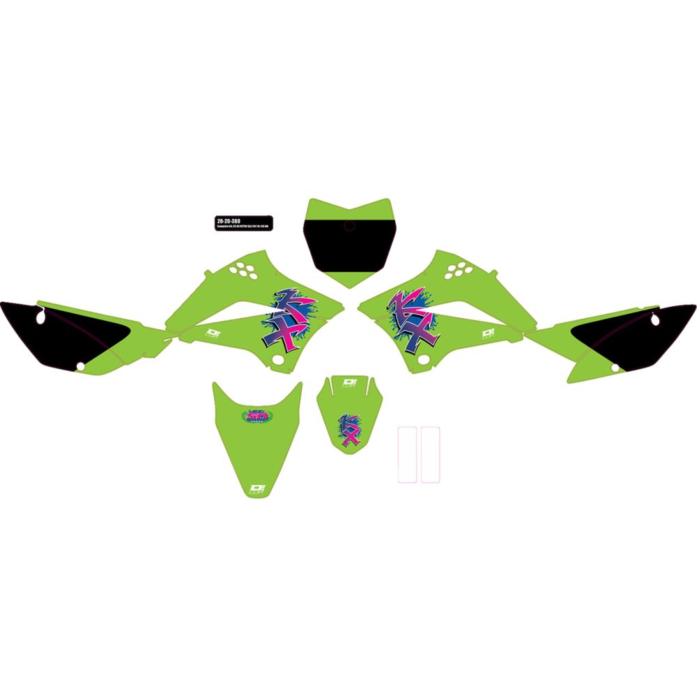 GRAPHIC KIT KX RETRO KLX 110