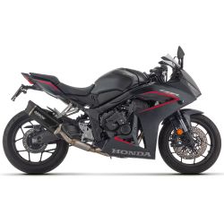 Ligne complète Arrow Indy Race alu noir Racing, Honda CBR 650 R 2024