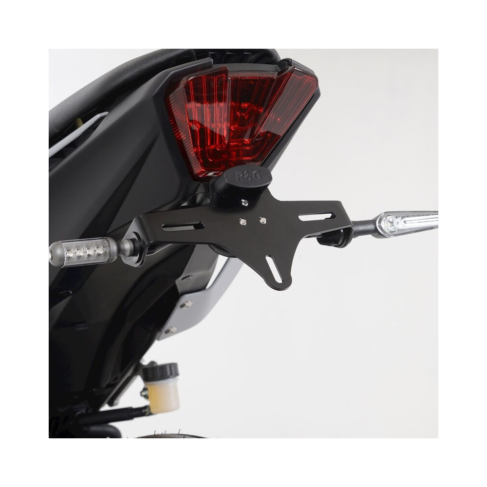 Support de plaque R&G Racing noir Yamaha 700 MT-07 2021-2024