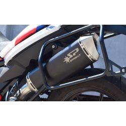 Echappement Spark Force Evo titane Dark BMW F 700/800 GS