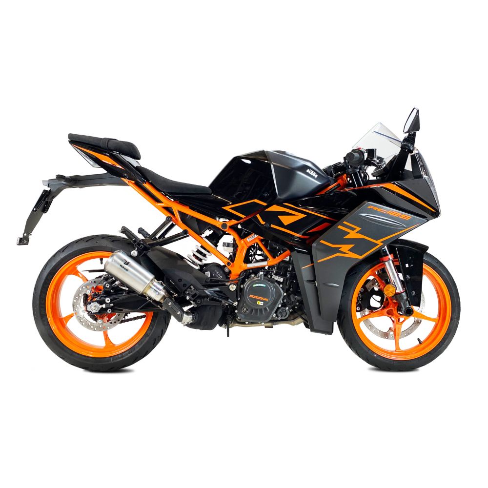 Echappement IX-Race MK2 Inox KTM 125 / 390 RC 2021-2023