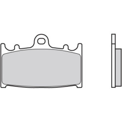 Plaquettes de frein BREMBO route carbone céramique - 07KA1306