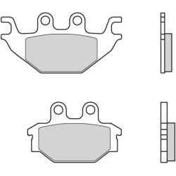 Plaquettes de frein BREMBO route carbone céramique - 07GR5209