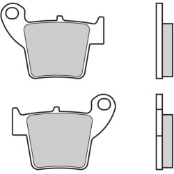 Plaquettes de frein BREMBO Off-Road métal fritté - 07HO48SX Brembo 2 - AVSmoto Racing Parts 