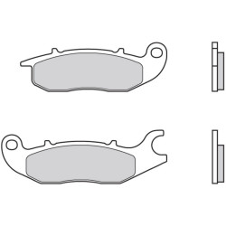 Plaquettes de frein BREMBO route carbone céramique - 07HO5606 Brembo 2 - AVSmoto Racing Parts 