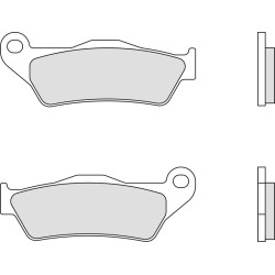 Plaquettes de frein BREMBO Vintage métal fritté - 07BB0483 Brembo 2 - AVSmoto Racing Parts 