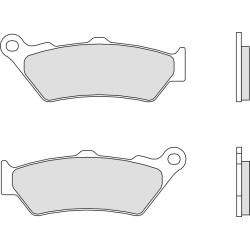 Plaquettes de frein BREMBO route carbone céramique - 07BB0306