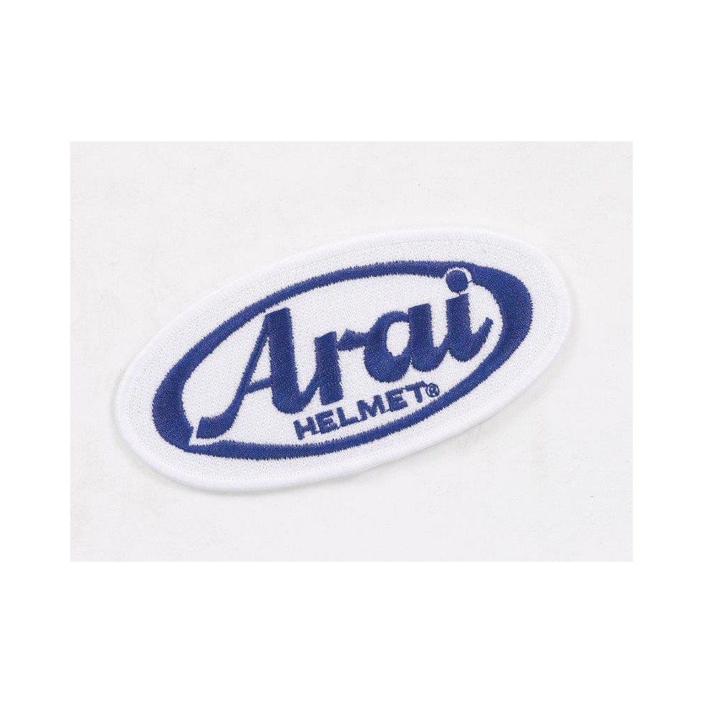 Badge brodé ARAI 6cm ARAI 1 - AVSmoto Racing Parts 