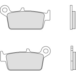 Plaquettes de frein BREMBO Scooter carbone céramique - 07010 Brembo 2 - AVSmoto Racing Parts 