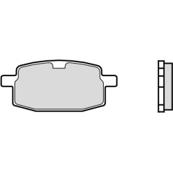 Plaquettes de frein BREMBO Scooter carbone céramique - 07041 Brembo 2 - AVSmoto Racing Parts 