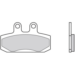 Plaquettes de frein BREMBO Scooter carbone céramique - 07007CC Brembo 2 - AVSmoto Racing Parts 