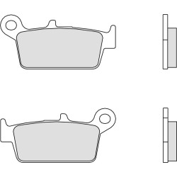 Plaquettes de frein BREMBO Scooter carbone céramique - 07011CC Brembo 2 - AVSmoto Racing Parts 