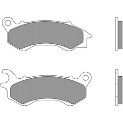 Plaquettes de frein BREMBO Scooter carbone céramique - 07090CC Brembo 2 - AVSmoto Racing Parts 