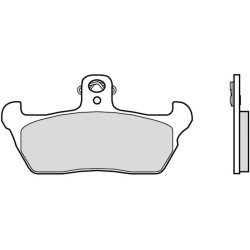 Plaquettes de frein BREMBO route carbone céramique - 07BB1606 Brembo 2 - AVSmoto Racing Parts 