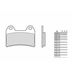 Plaquettes de frein BREMBO route carbone céramique - 07BB1907 Brembo 1 - AVSmoto Racing Parts 