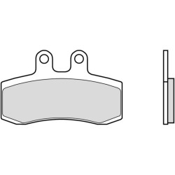 Plaquettes de frein BREMBO route carbone céramique - 07GR2106 Brembo 2 - AVSmoto Racing Parts 