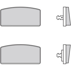 Plaquettes de frein BREMBO route carbone céramique - 07GR5915 Brembo 2 - AVSmoto Racing Parts 