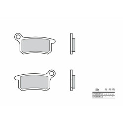 Plaquettes de frein BREMBO Off-Road métal fritté - 07GR69SD Brembo 1 - AVSmoto Racing Parts 