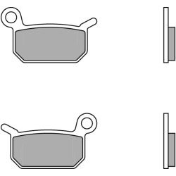 Plaquettes de frein BREMBO Off-Road métal fritté - 07GR70SX
