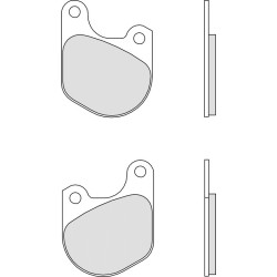 Plaquettes de frein BREMBO route carbone céramique - 07HD0202 Brembo 2 - AVSmoto Racing Parts 