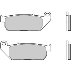 Plaquettes de frein BREMBO route métal fritté - 07HD13SA Brembo 2 - AVSmoto Racing Parts 