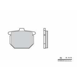 Plaquettes de frein BREMBO route carbone céramique - 07HO0307 Brembo 1 - AVSmoto Racing Parts 