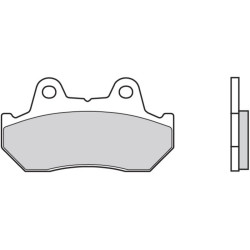 Plaquettes de frein BREMBO route carbone céramique - 07HO1807 Brembo 2 - AVSmoto Racing Parts 