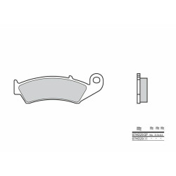 Plaquettes de frein BREMBO route métal fritté - 07HO29SP Brembo 1 - AVSmoto Racing Parts 