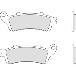 Plaquettes de frein BREMBO route carbone céramique - 07HO4206 Brembo 2 - AVSmoto Racing Parts 