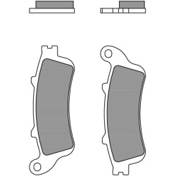 Plaquettes de frein BREMBO route métal fritté - 07HO52SP Brembo 2 - AVSmoto Racing Parts 