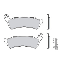 Plaquettes de frein BREMBO route métal fritté - 07HO57LA Brembo 1 - AVSmoto Racing Parts 