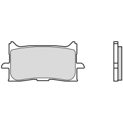 Plaquettes de frein BREMBO route métal fritté - 07HO62LA Brembo 2 - AVSmoto Racing Parts 