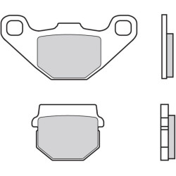 Plaquettes de frein BREMBO route carbone céramique - 07KA0717 Brembo 2 - AVSmoto Racing Parts 