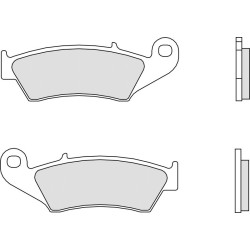 Plaquettes de frein BREMBO route carbone céramique - 07KA1705 Brembo 2 - AVSmoto Racing Parts 