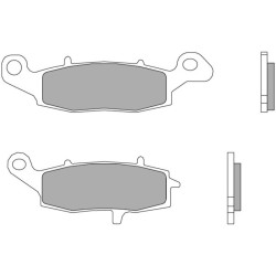 Plaquettes de frein BREMBO route carbone céramique - 07KA1907 Brembo 2 - AVSmoto Racing Parts 