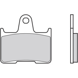 Plaquettes de frein BREMBO route carbone céramique - 07KA2107 Brembo 2 - AVSmoto Racing Parts 