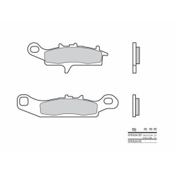 Plaquettes de frein BREMBO Off-Road métal fritté - 07KA24SD Brembo 1 - AVSmoto Racing Parts 