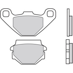 Plaquettes de frein BREMBO route carbone céramique - 07KS0432 Brembo 2 - AVSmoto Racing Parts 