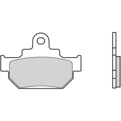 Plaquettes de frein BREMBO route carbone céramique - 07SU0904 Brembo 2 - AVSmoto Racing Parts 