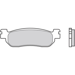 Plaquettes de frein BREMBO route carbone céramique - 07YA3707 Brembo 2 - AVSmoto Racing Parts 