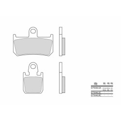 Plaquettes de frein BREMBO carbone céramique - 07YA46RC Brembo 1 - AVSmoto Racing Parts 