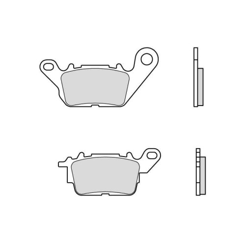 Plaquettes de frein BREMBO Scooter carbone céramique - 07113CC Brembo 1 - AVSmoto Racing Parts 