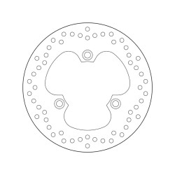 Disque de frein BREMBO Serie Oro rond fixe Brembo 2 - AVSmoto Racing Parts 