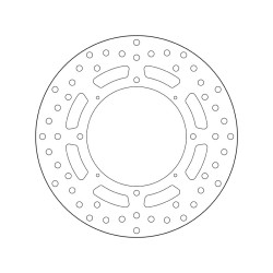 Disque de frein BREMBO Serie Oro rond fixe Brembo 2 - AVSmoto Racing Parts 