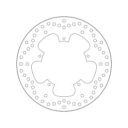 Disque de frein BREMBO Serie Oro rond fixe Brembo 2 - AVSmoto Racing Parts 