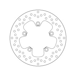 Disque de frein BREMBO Serie Oro rond fixe Brembo 2 - AVSmoto Racing Parts 