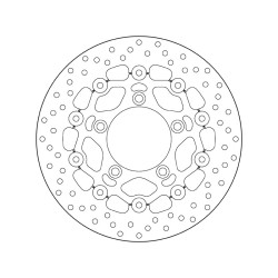 Disque de frein BREMBO Serie Oro rond flottant Brembo 2 - AVSmoto Racing Parts 