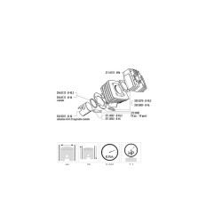 Kit Polini 70 W T6 Air Ø46mm - Peugeot 103