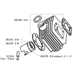 Kit Polini 50 W T6 Air - MBK 41, 51